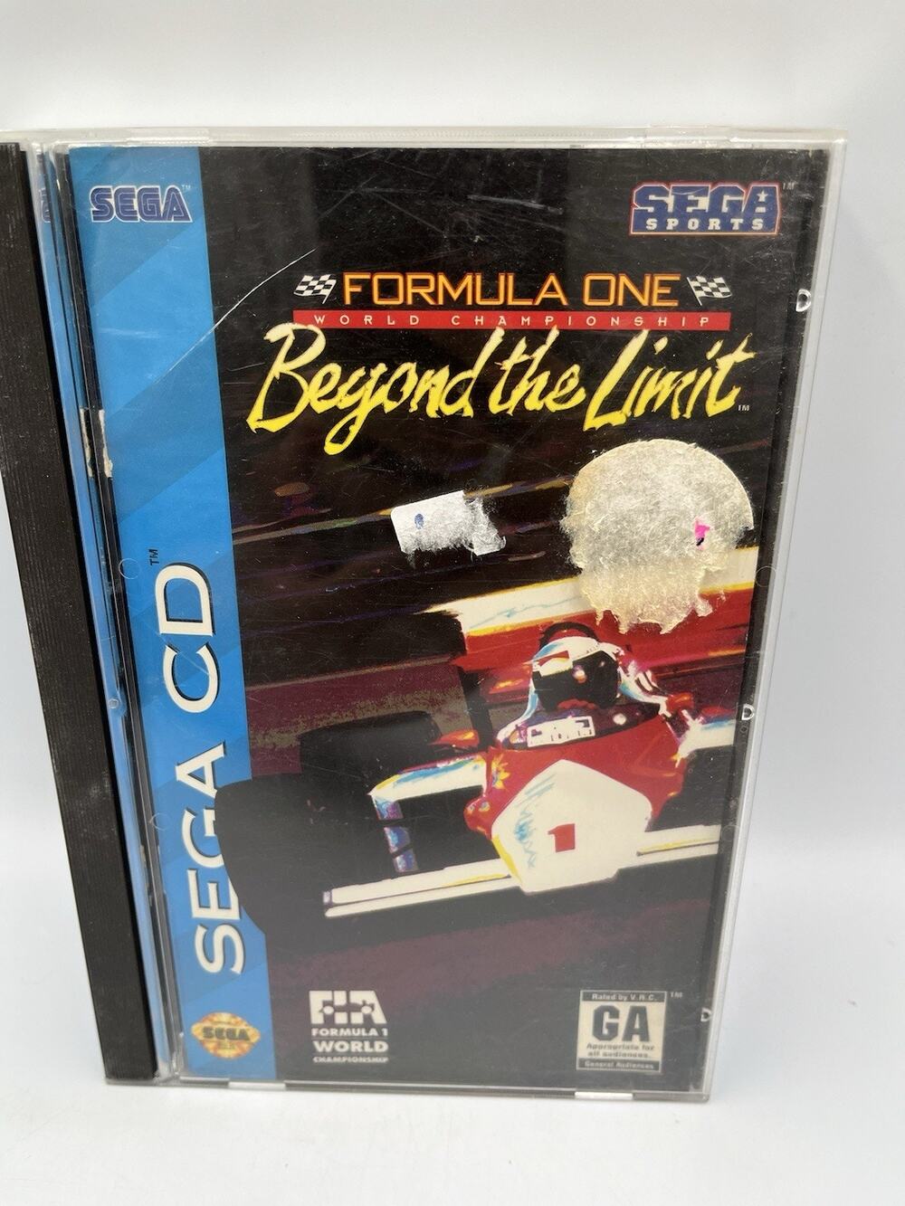 Formula One World Championship: Beyond the Limit (Sega CD, 1994) - CIB - Tested
